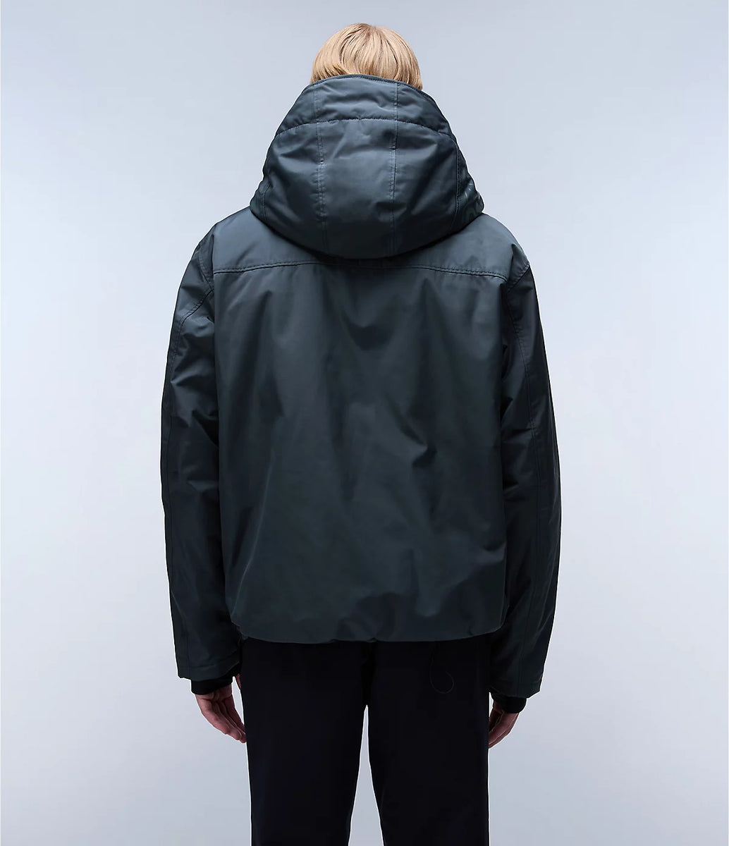 Napapijri Rainforest Next Anorak Jacket in Green Urban Inocencia