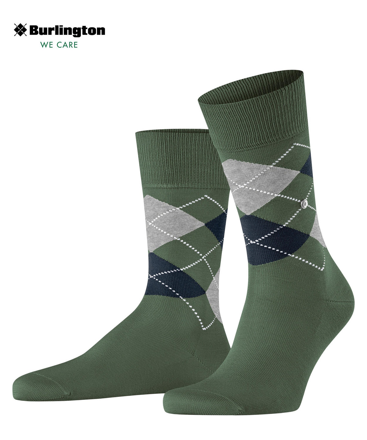 Burlington Manchester Argyle Socks Mountain Green