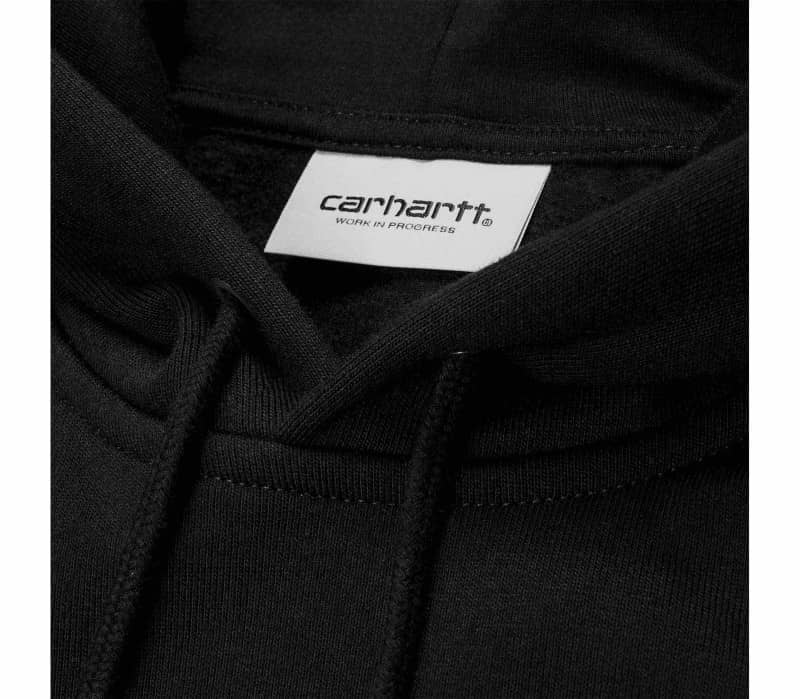 Carhartt WIP Hooded Chase Sweat Black