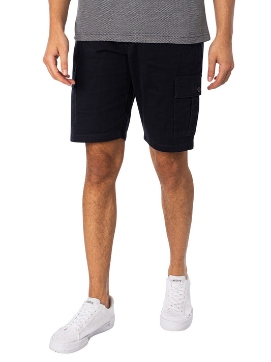 Farah Crane Cargo Pocket Short True Navy