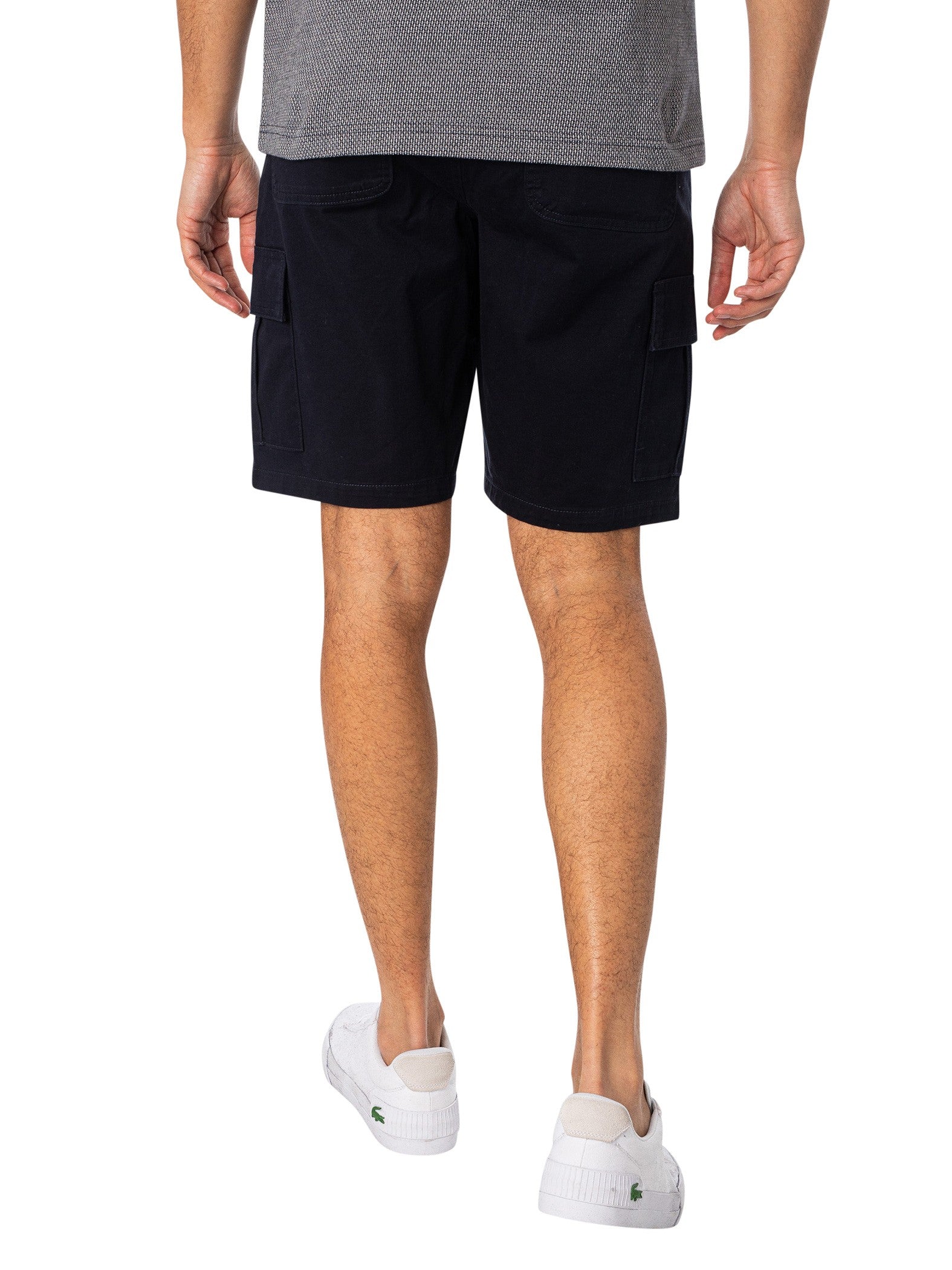 Farah Crane Cargo Pocket Short True Navy