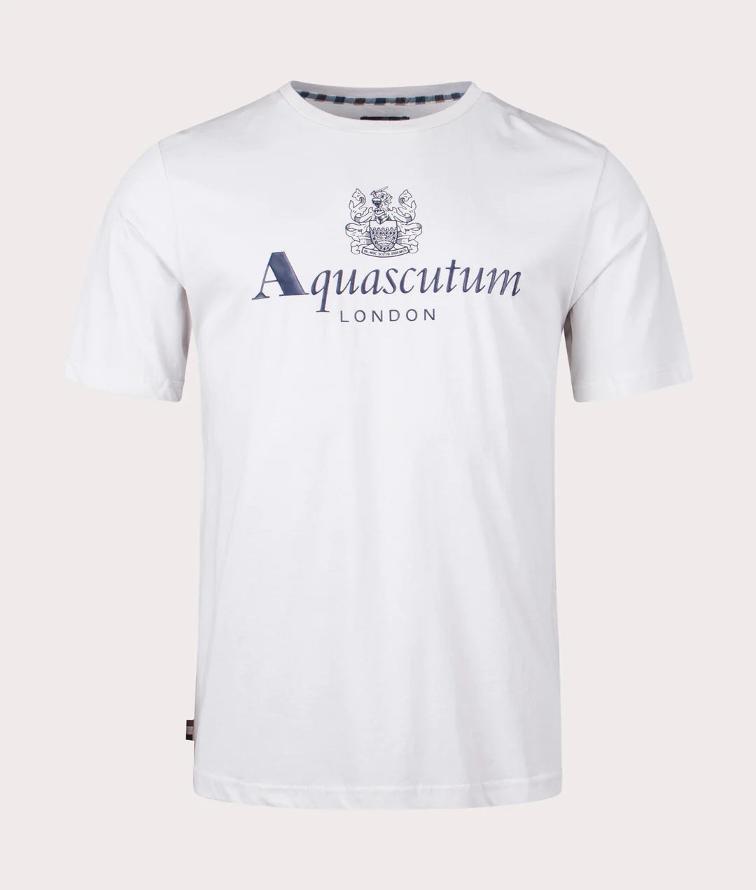 Aquascutum Active Big Logo T-Shirt Optical White