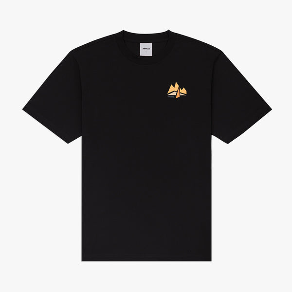 Parlez Manton Back Graphic T-Shirt Black