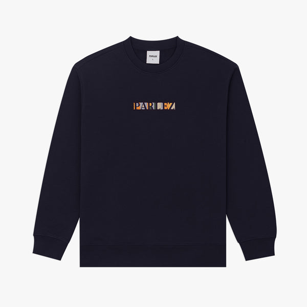 Parlez Felipe Embroidered Logo Sweat Navy