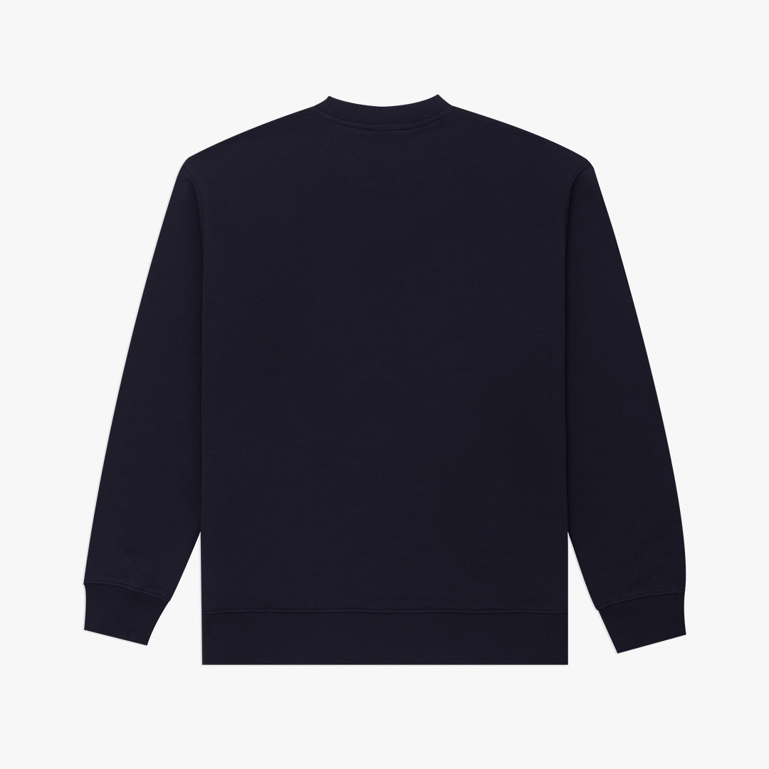 Parlez Felipe Embroidered Logo Sweat Navy