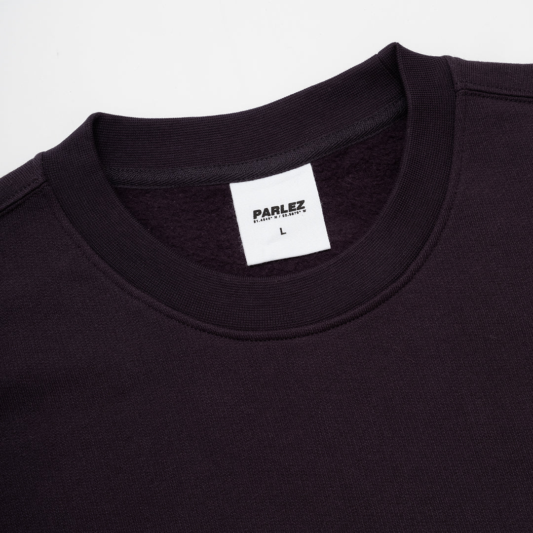 Parlez Felipe Embroidered Logo Sweat Navy