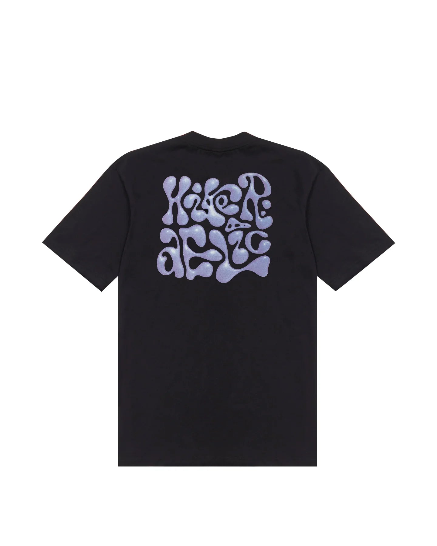 Hikerdelic Backprint Chrome T-Shirt Black