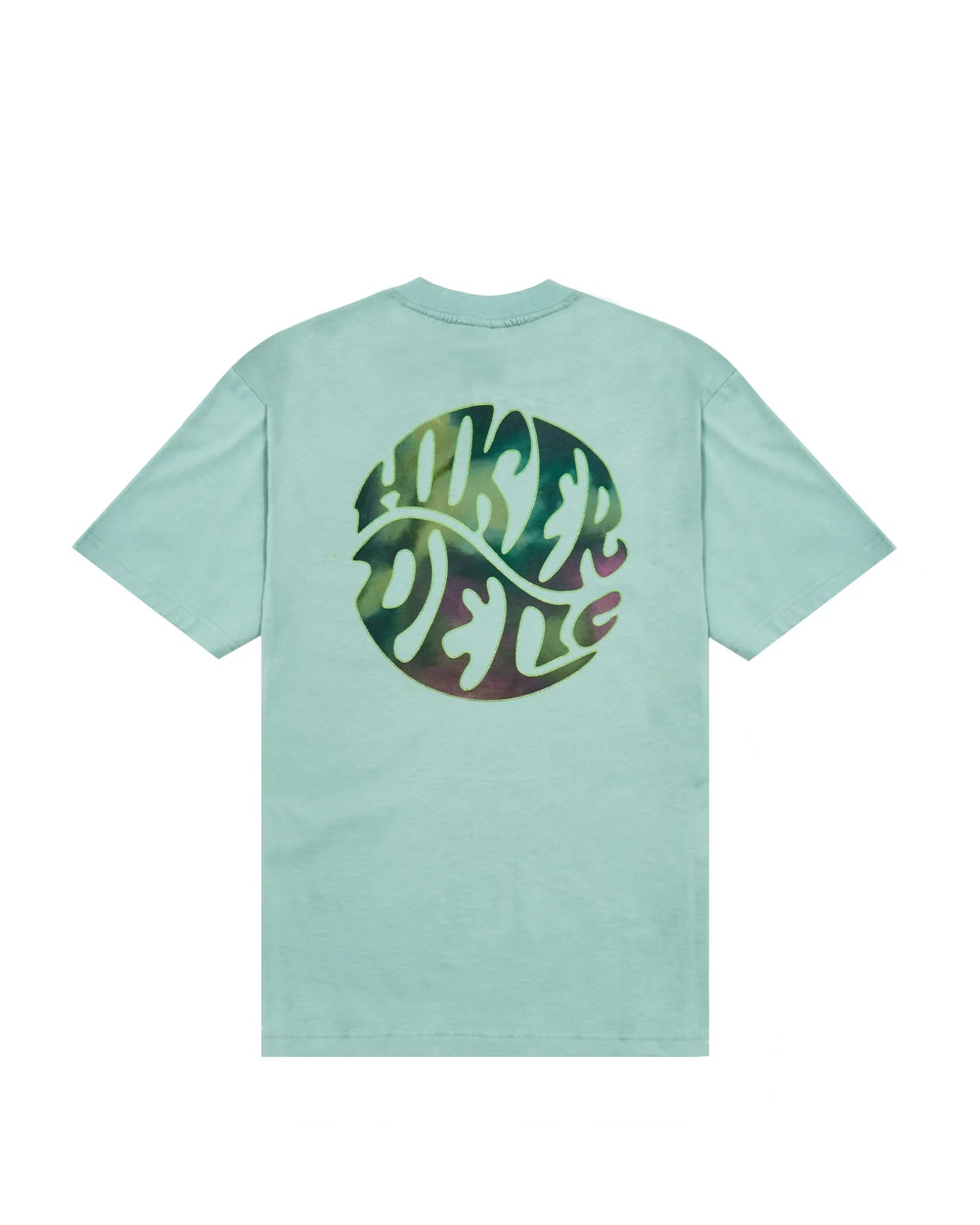 Hikerdelic High Minded Backprint T-Shirt Jade Green