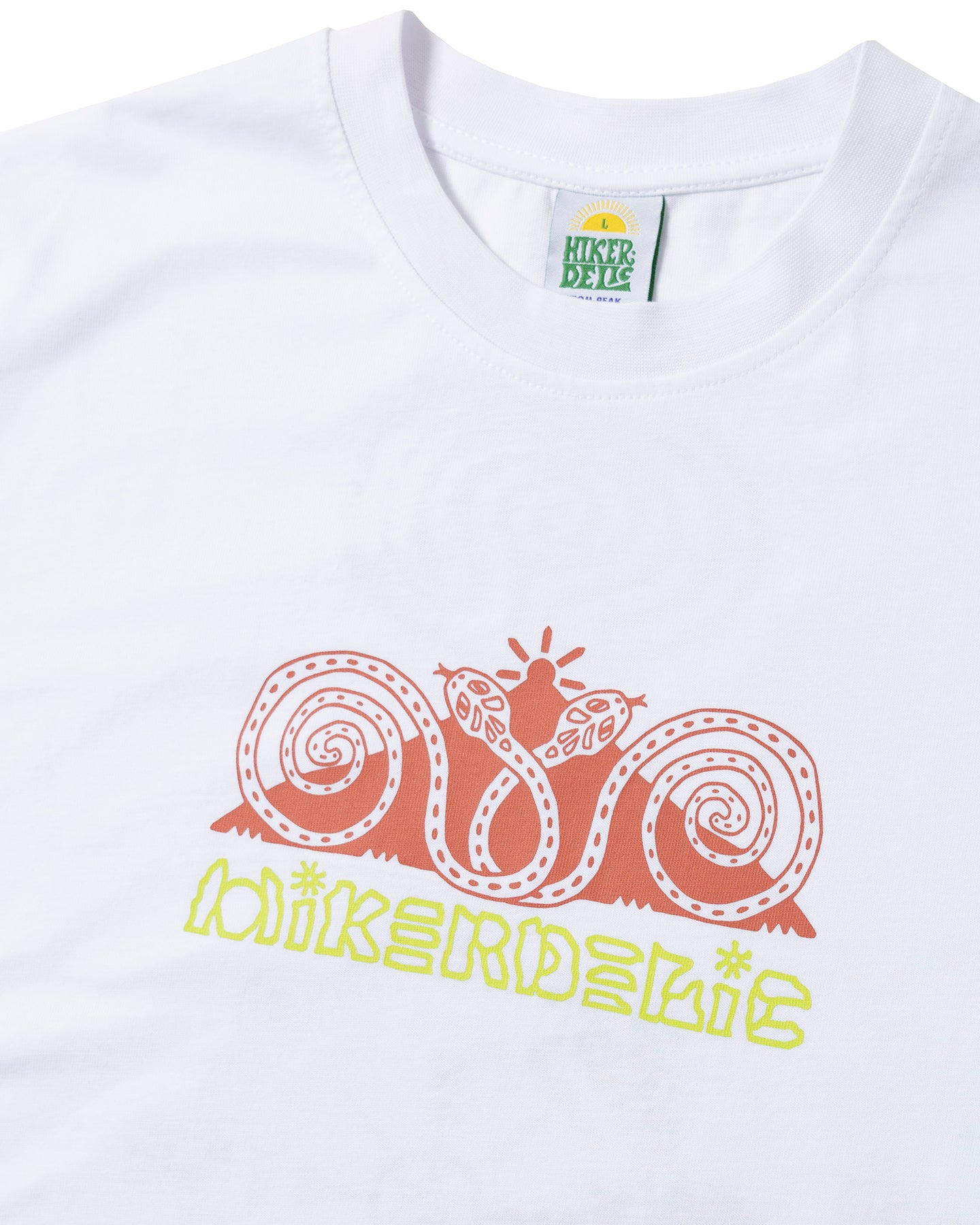 Hikerdelic Imbolc Graphic T-Shirt White