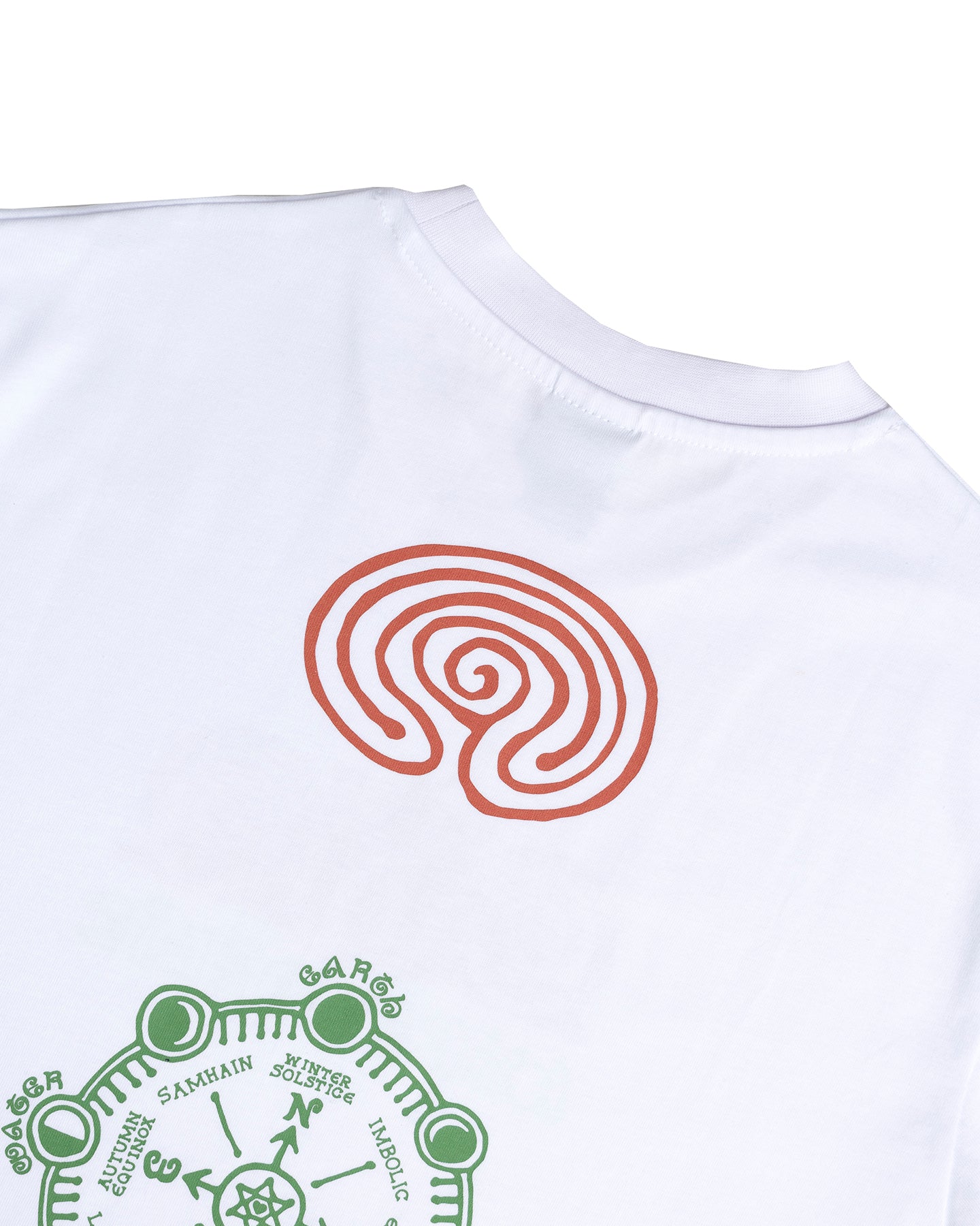 Hikerdelic Imbolc Graphic T-Shirt White