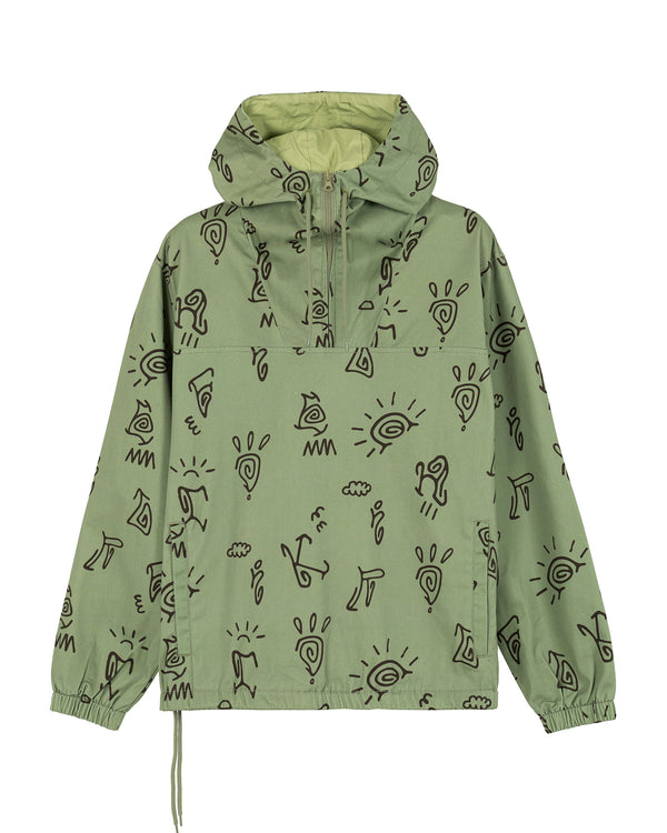 Hikerdelic Petroglyph Conway Smock Khaki