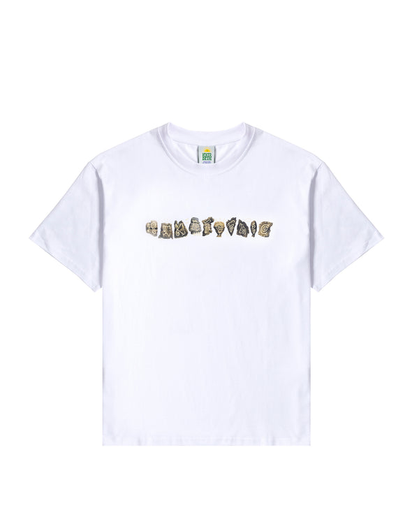 Hikerdelic Petroglyph T-Shirt White