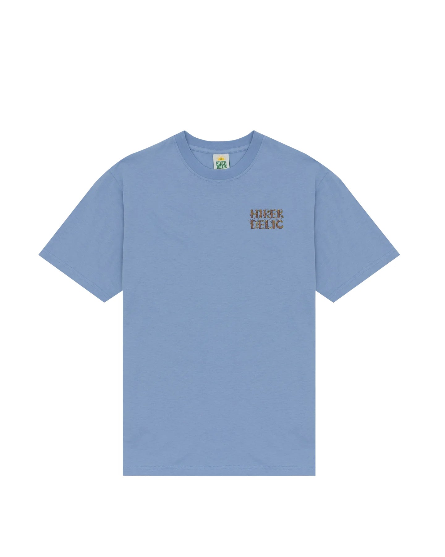 Hikerdelic Backprint Trunk T-Shirt Fjord Blue
