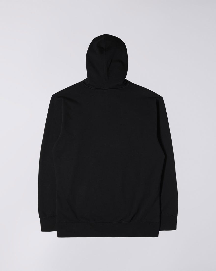 Edwin Sunset on MT Fuji Hoodie Sweat Black Inocencia