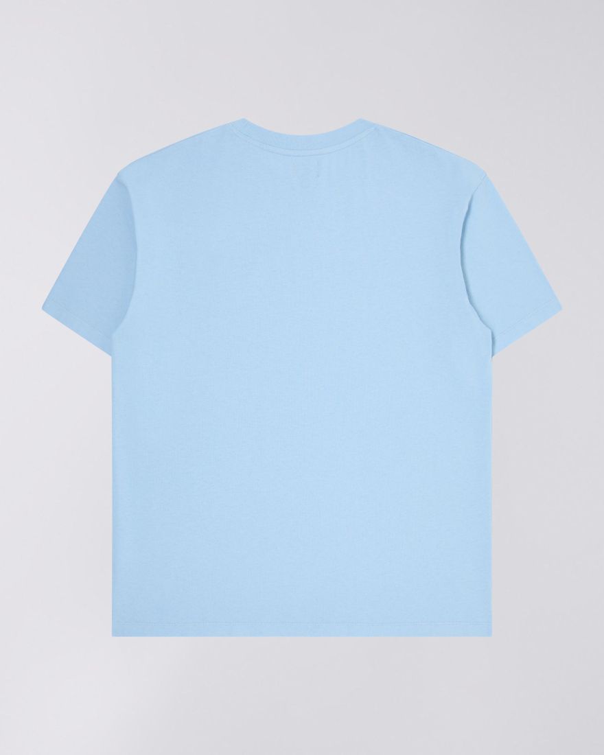 Edwin Sun Supply T-Shirt Placid Blue
