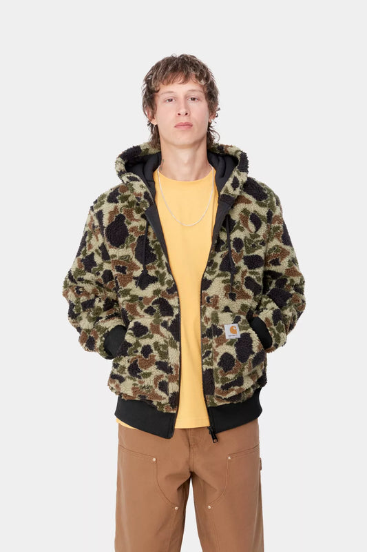 Carhartt WIP OG Active Liner Camo Duck Jacquard Green