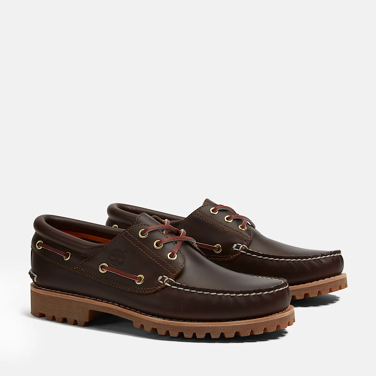 Timberland Authentic Brown Boat Shoes