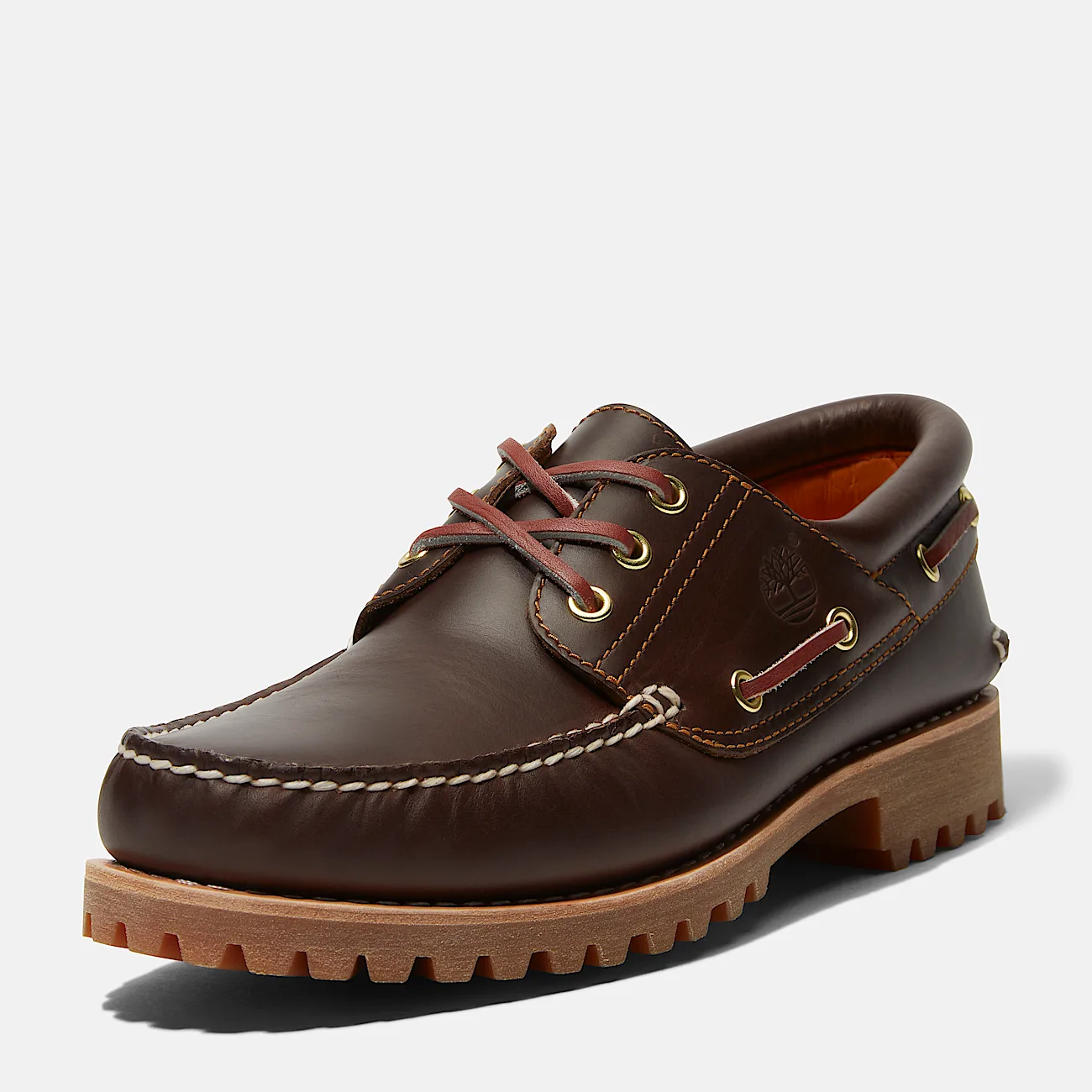 Timberland Authentic Brown Boat Shoes