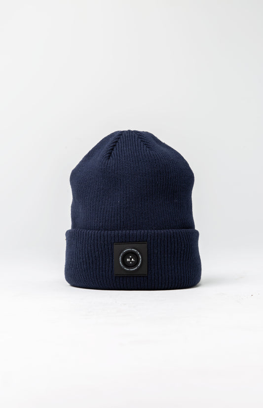 Marshall Artist Siren Knitted Beanie Hat in Navy