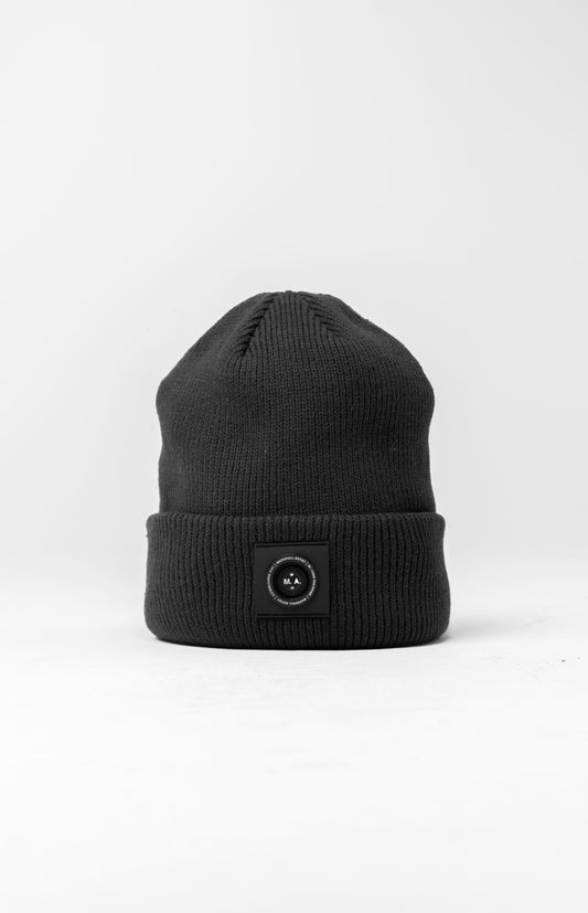 Marshall Artist Siren Knitted Beanie Hat in Black