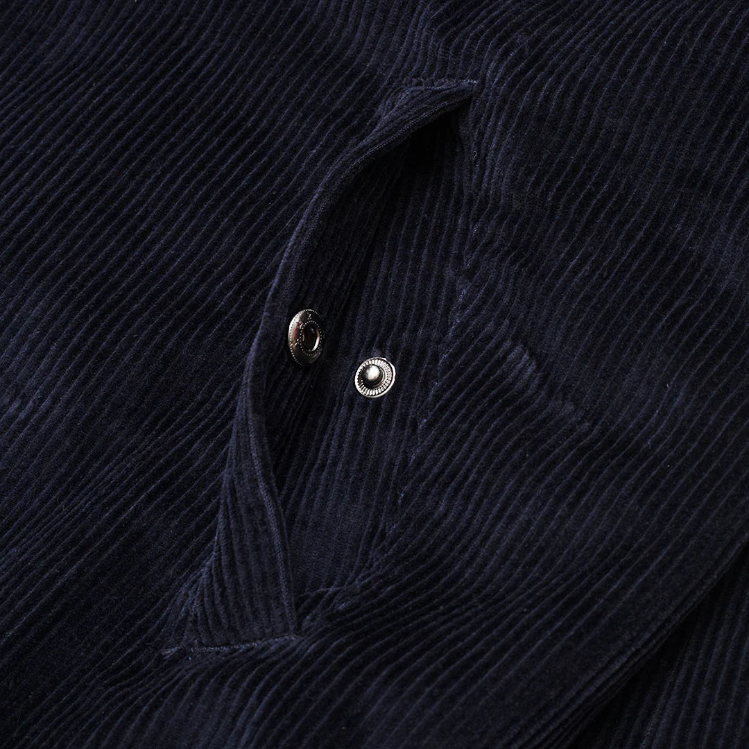 Parlez Jacobs Corduroy Bomber Jacket Navy