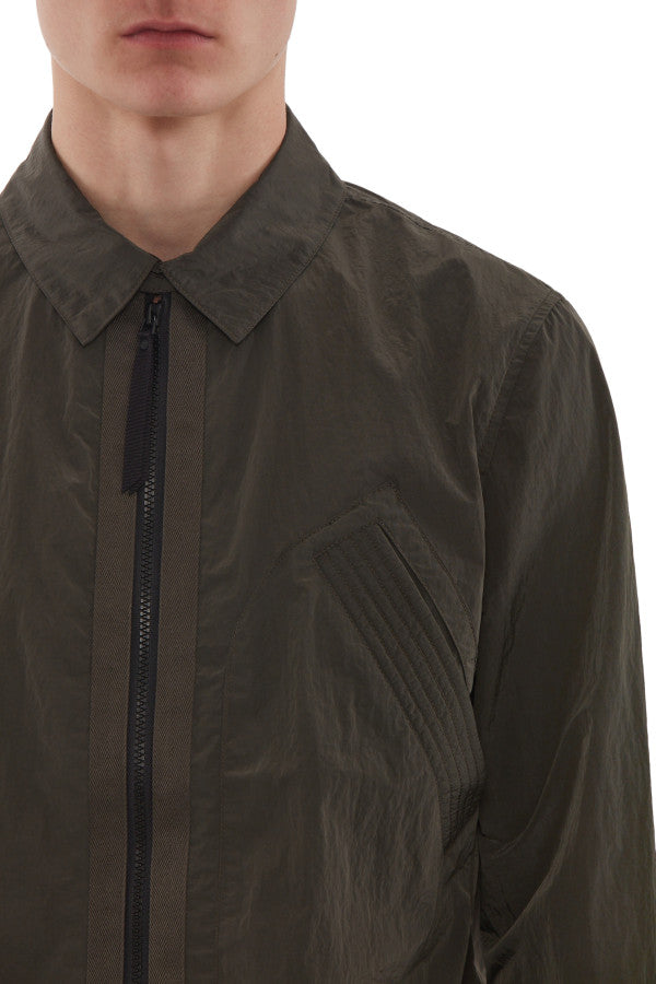 Ma.Strum Rivet Overshirt Oil Slick