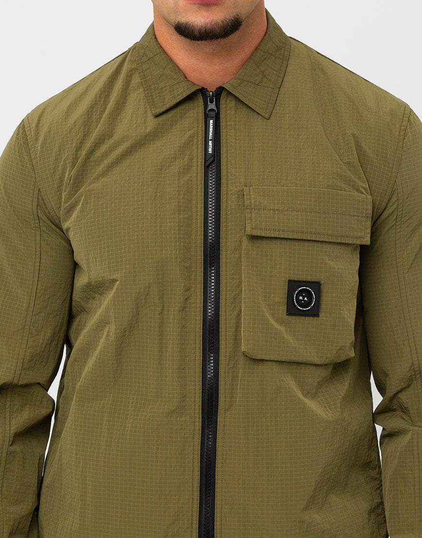 Marshall Artist Nevado Overshirt Khaki