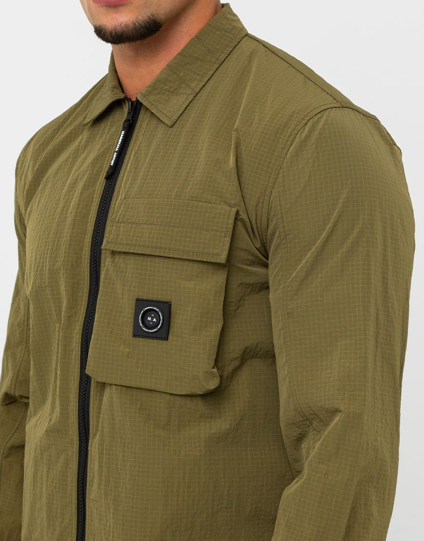 Marshall Artist Nevado Overshirt Khaki