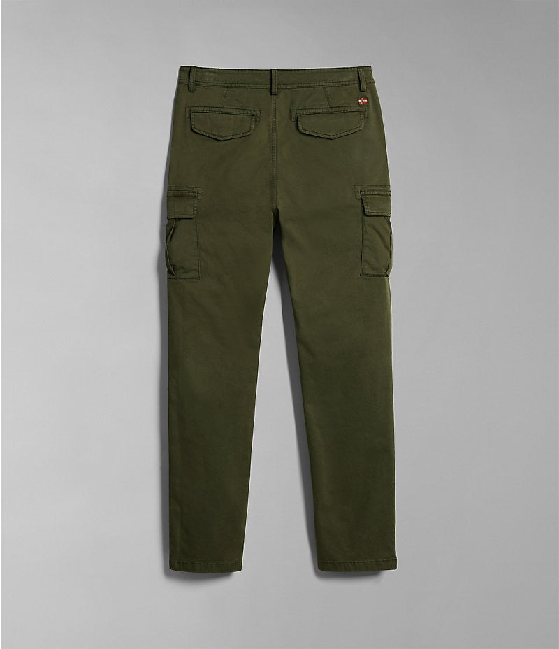 Napapijri Yasuni Cargo Trousers Green Depths