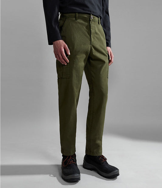 Napapijri Yasuni Cargo Trousers Green Depths