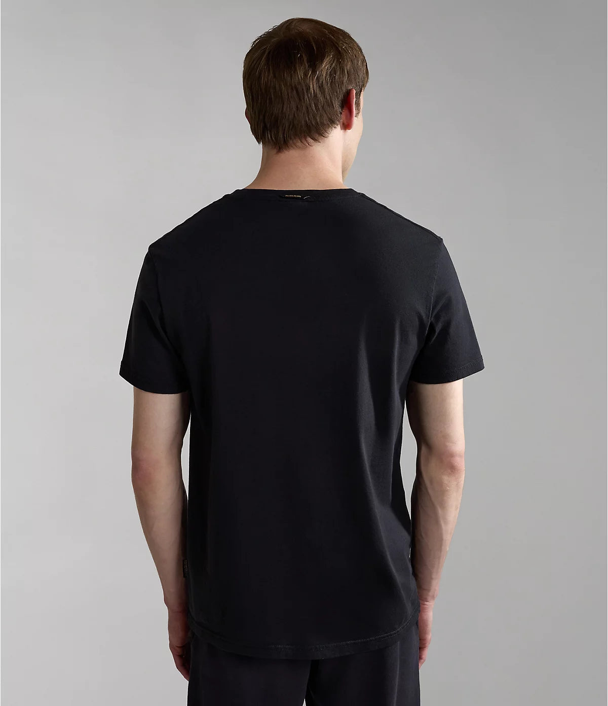 Napapijri Forsteri Print Short Sleeve T-shirt in Black