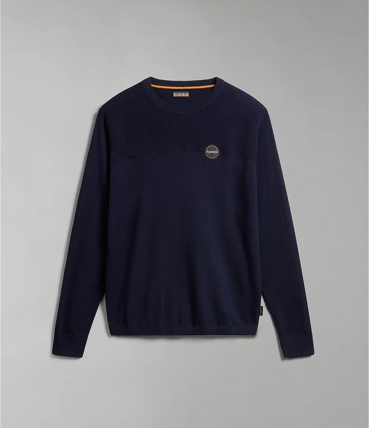 Napapijri Derri Crew Neck Sweatshirt in Dark Blue