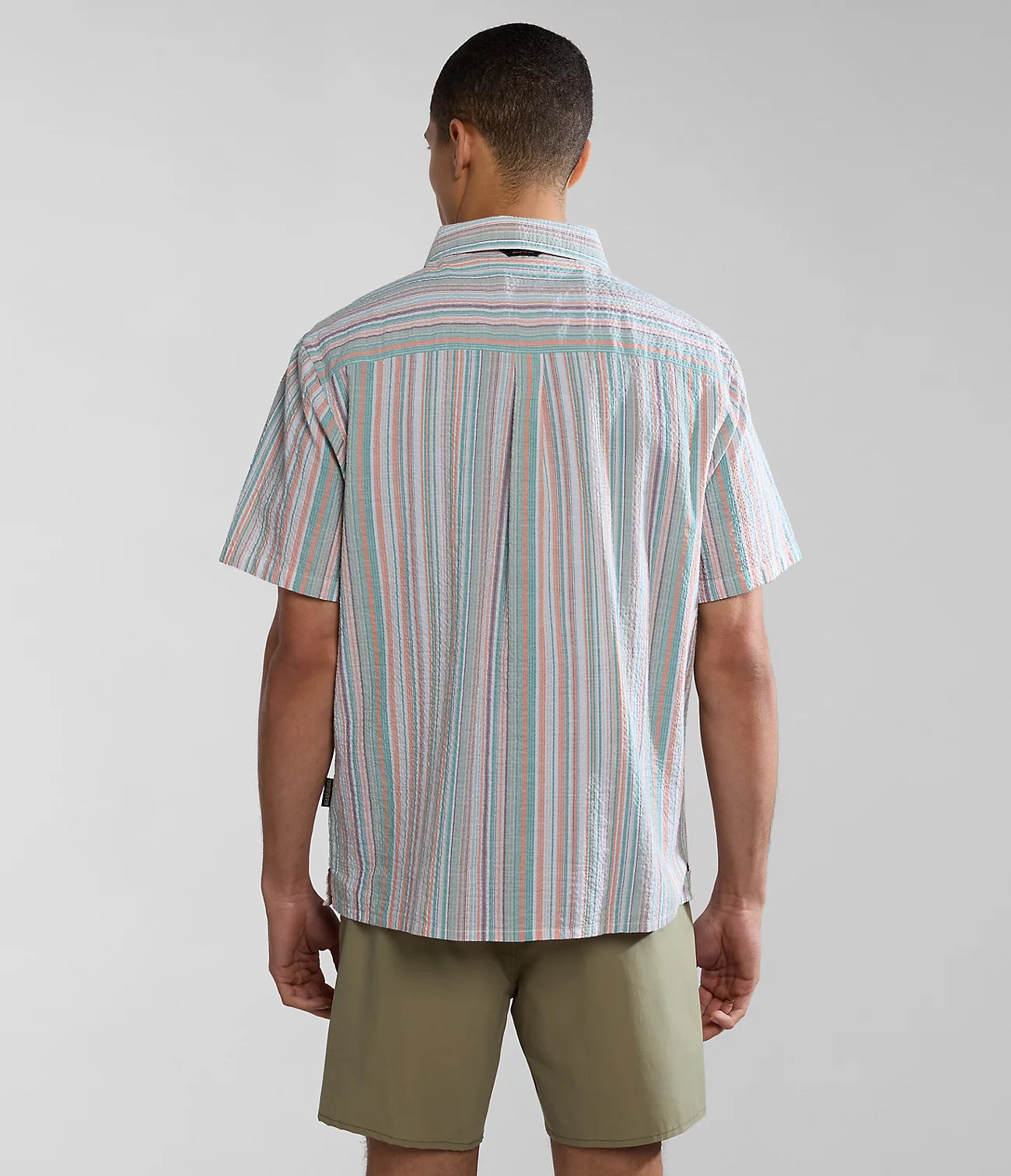 Napapijri Tulita Short Sleeve Stripe Shirt