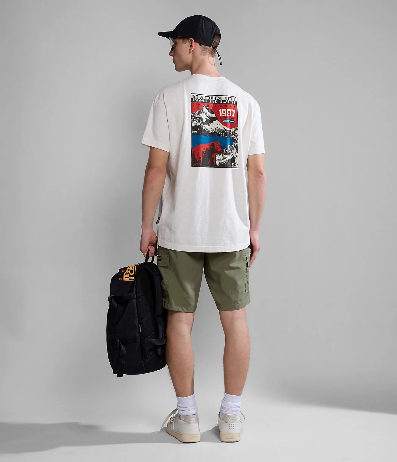 Napapijri Martre Short Sleeve T-Shirt Natural Sand