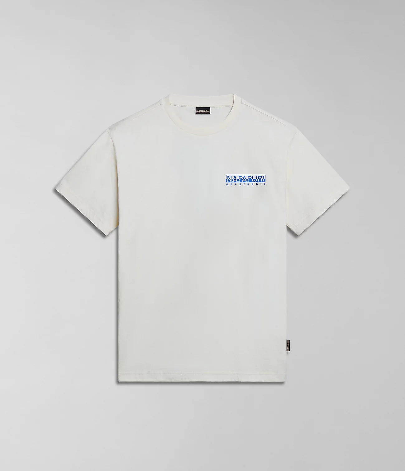 Napapijri Boyd Short Sleeve T-Shirt White Whisper