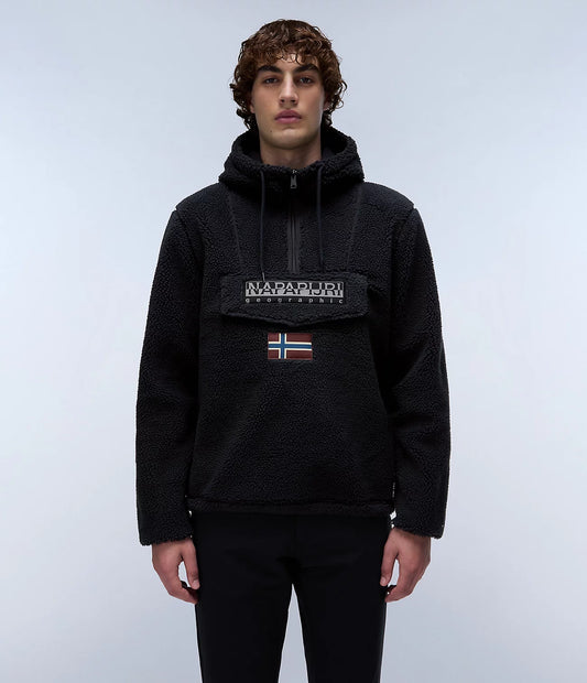 Napapijri Burgee Curly Jacket in Black