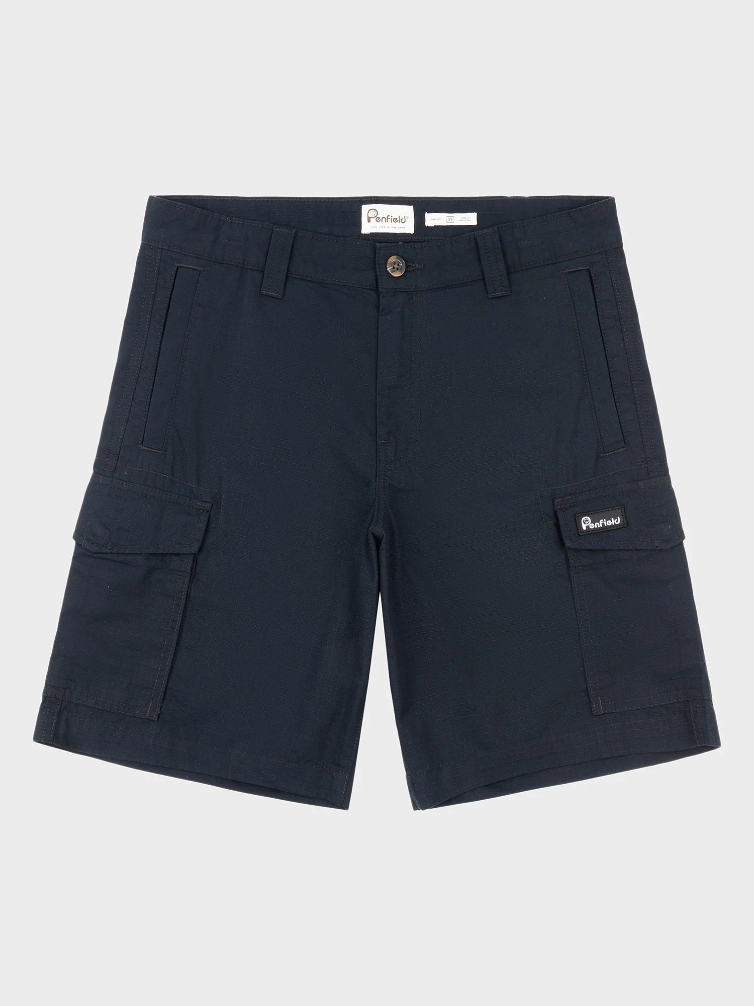 Penfield P Bear Cargo Shorts Black