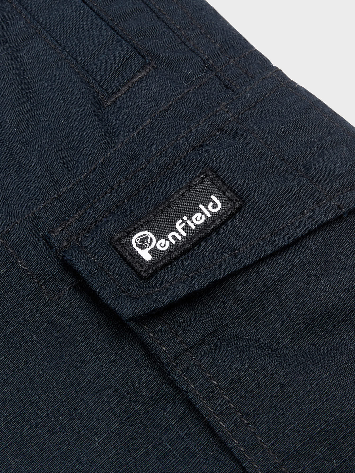 Penfield P Bear Cargo Shorts Black