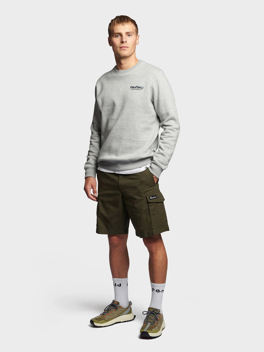 Penfield P Bear Cargo Shorts Forest Night