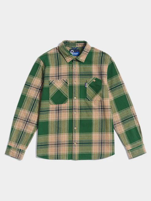 Penfield Brushed Checked Overshirt Eden