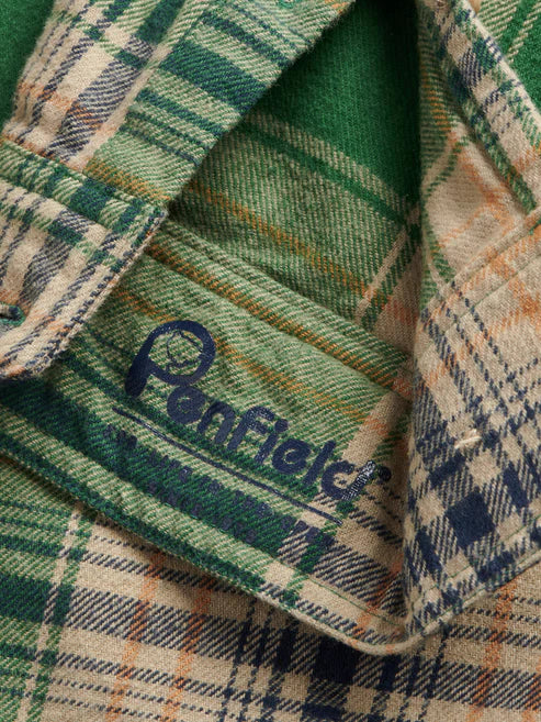 Penfield Brushed Checked Overshirt Eden