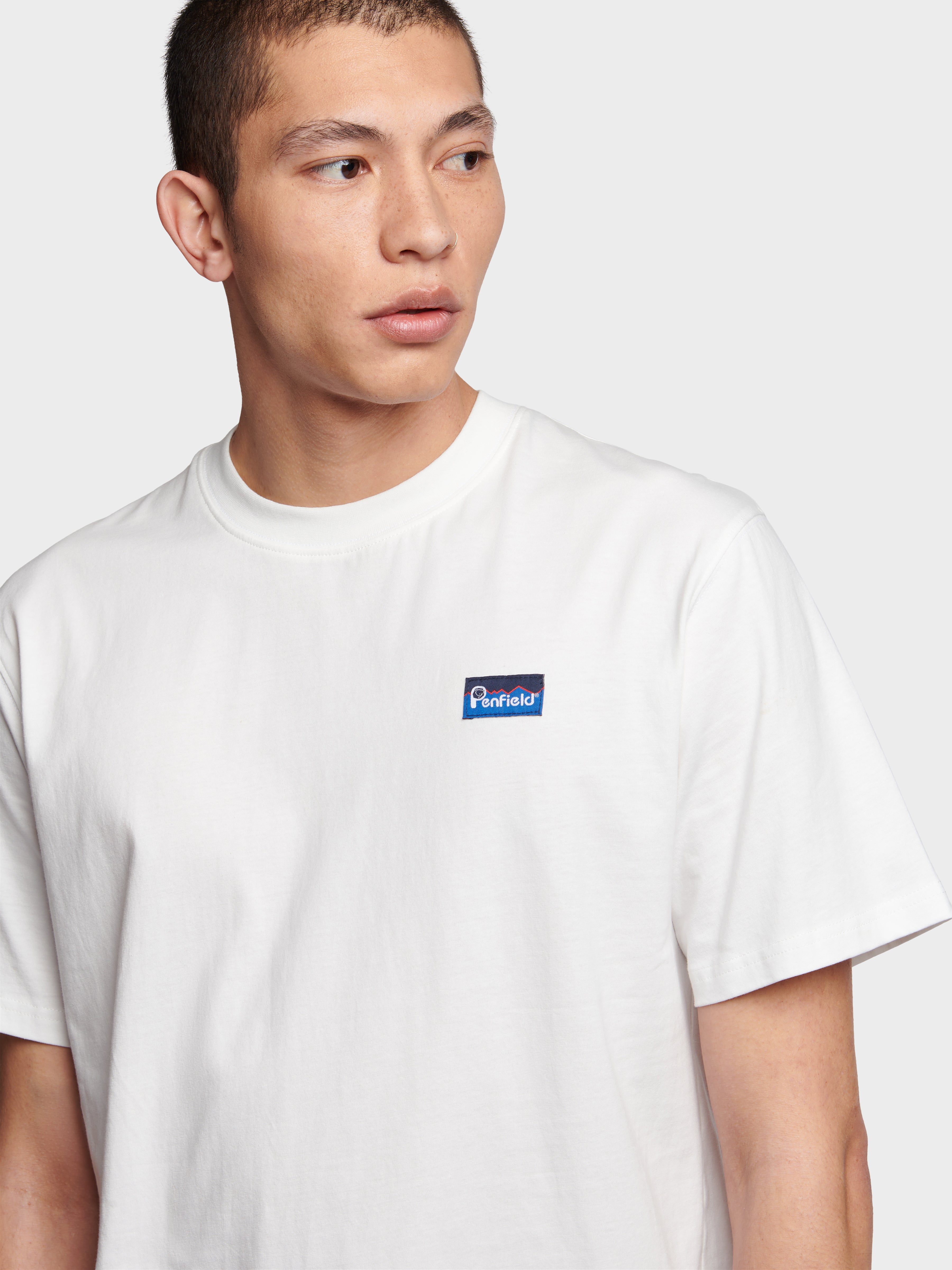 Penfield Original Logo S/S T-Shirt Bright White