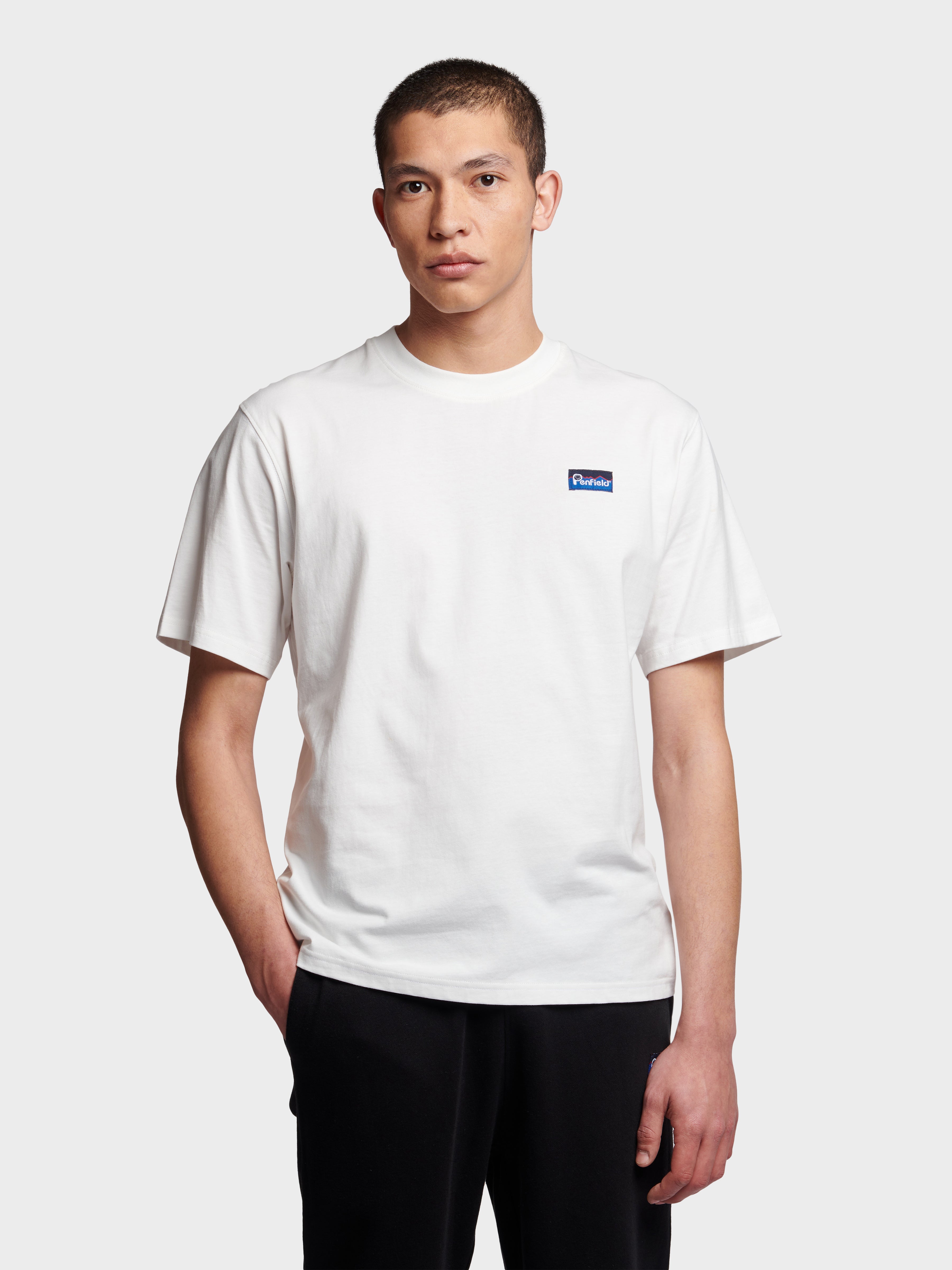 Penfield Original Logo S/S T-Shirt Bright White