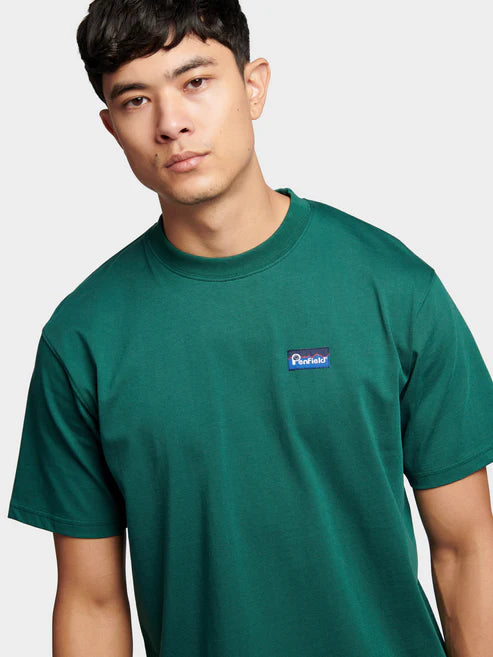 Penfield Original Logo S/S T-Shirt June Bug Green