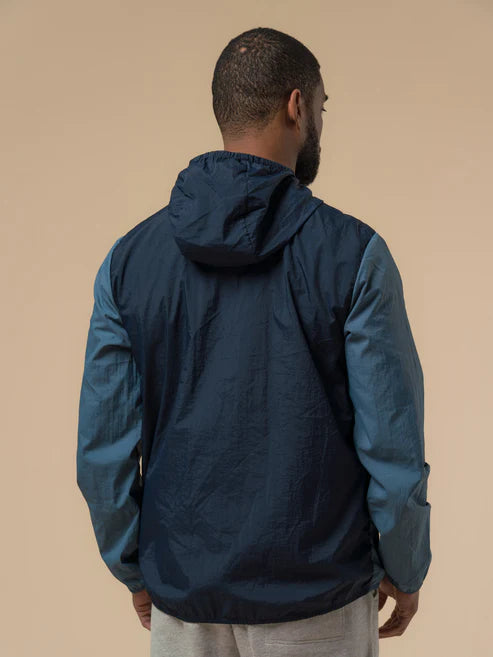 Penfield Hooded Waterproof Rain Jacket Navy