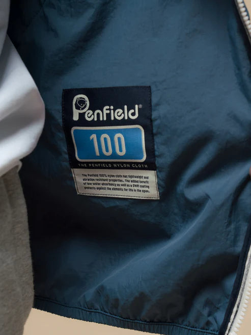 Penfield Hooded Waterproof Rain Jacket Navy