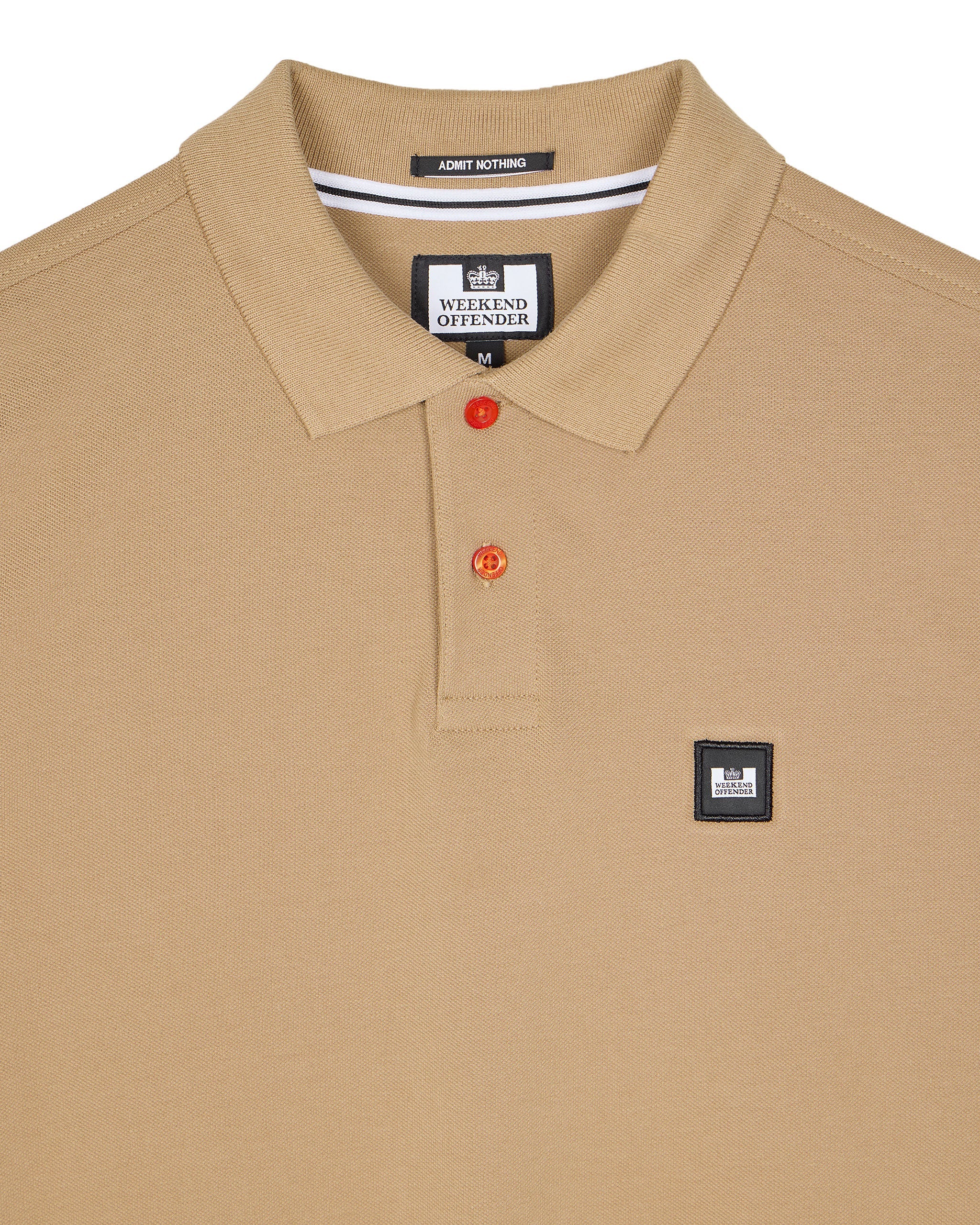 Weekend Offender Caneiros Polo Shirt Cognac