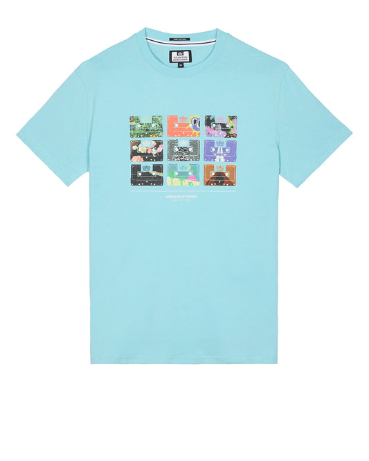 Weekend Offender Hanover Graphic T-Shirt Saltwater Blue