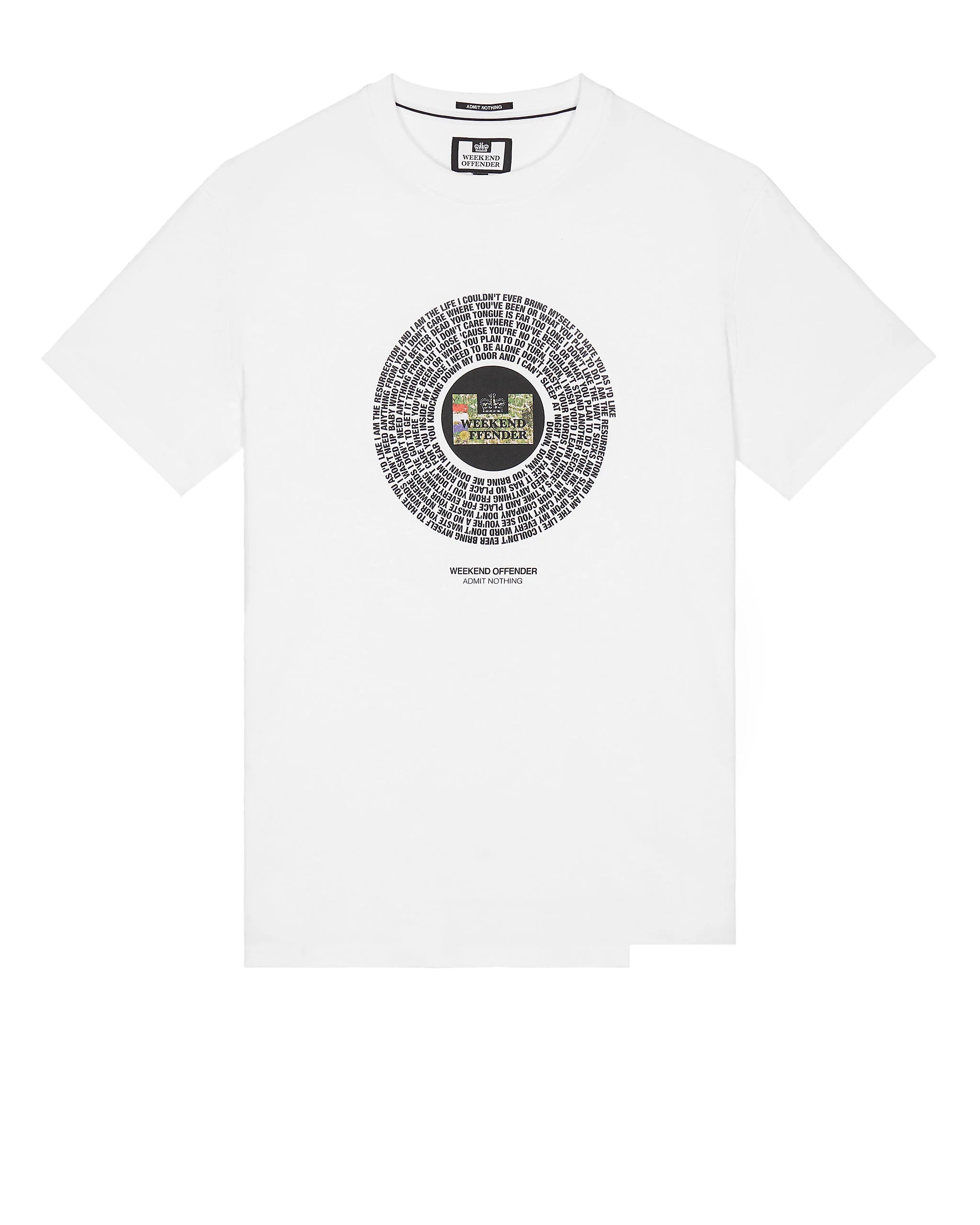 Weekend Offender Resurrection Graphic T-Shirt White