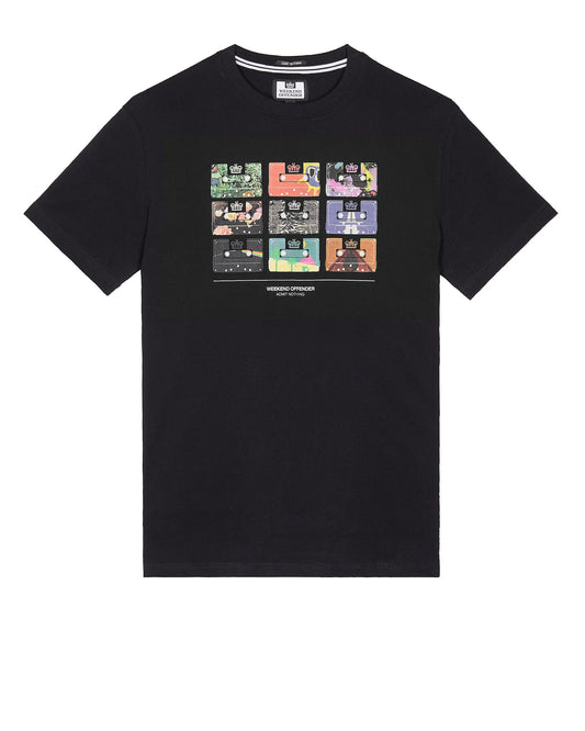 Weekend Offender Hanover Graphic T-Shirt Black